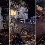 Ukrayna’daki savaşı takip eden AA ekibinin kaldığı otel füzelerin hedefi oldu