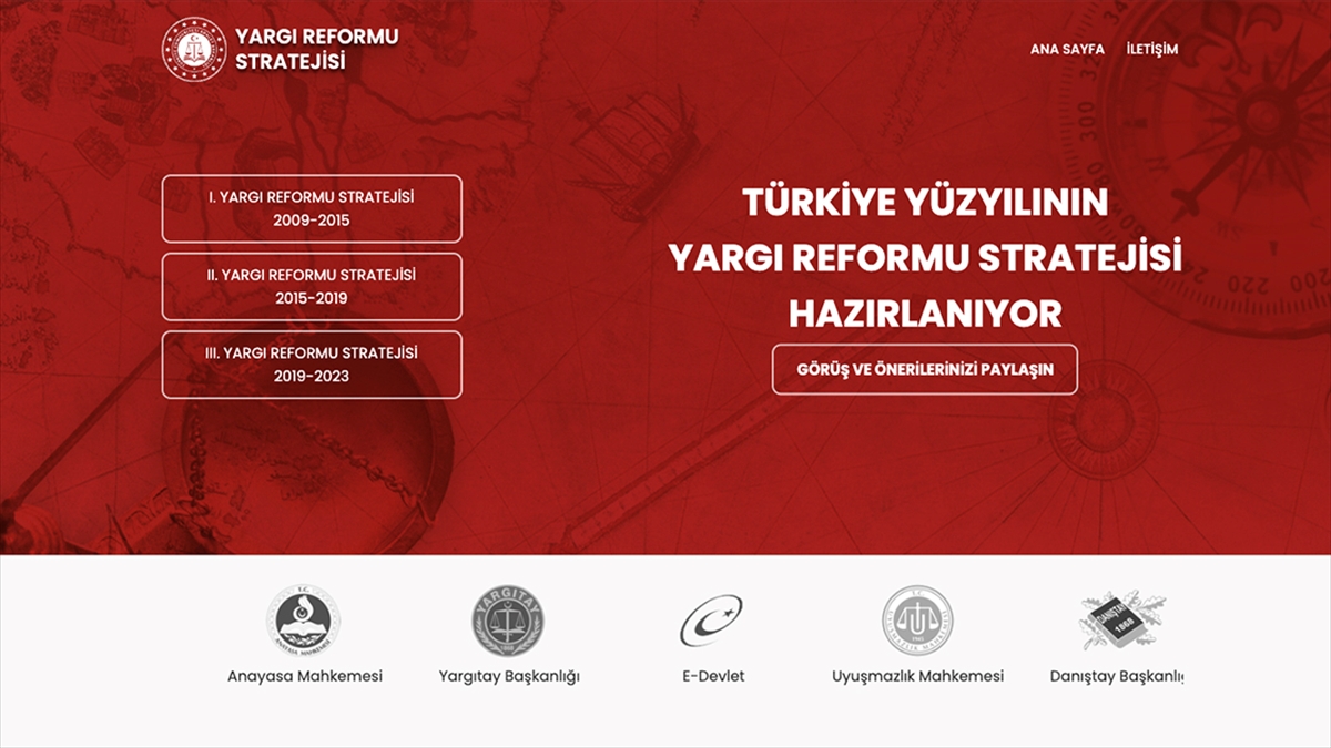 Yargı Reformu Strateji Belgesi için vatandaşların görüş ve önerileri alınacak