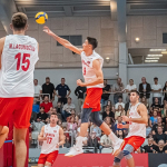 A Milli Erkek Voleybol Takımı, Danimarka'ya 3-0 yenildi