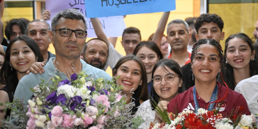Olimpiyat ikincisi milli atıcı  Şevval İlayda Tarhan Ankara'ya geldi