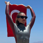Milli sporcu Şahika Ercümen, Serbest Dalış Dünya Şampiyonası’nda Türkiye rekoru kırdı