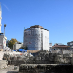 Edirne'de restorasyonu süren Makedon Kulesi'ndeki çalışmalarda şapelin de olduğu kalıntılar bulundu