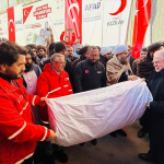 İnsani yardım malzemesi taşıyan 21'inci "İyilik Treni" Afganistan'a ulaştı