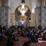 Şam'daki Emevi Camisi'nde cuma namazı kılındı