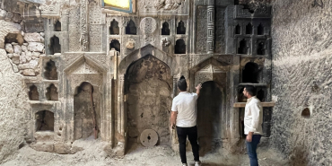 Nevşehir'de temizlenen odunluğun 6 asırlık ibadethane olduğu ortaya çıktı