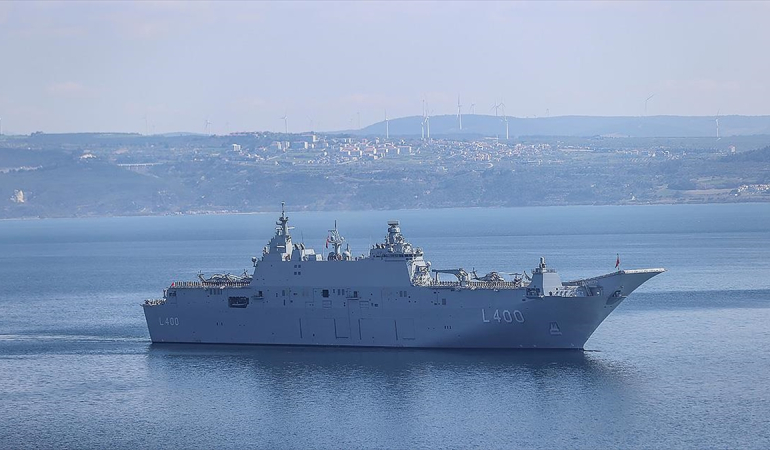 Zafer Haftası’nda TCG Anadolu gemisiyle Çanakkale’den İstanbul’a yolculuk düzenlenecek